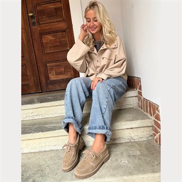 Copenhagen Shoes - The Walk Suede - Bisquit